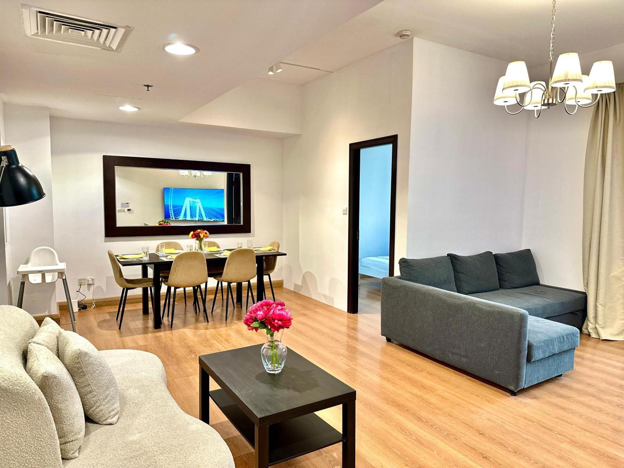 Beautiful 2Br & 4Br Apartments On Jbr Beach, Walking Distance To Bluewaters Island - By Sunkissed Holiday Homes Дубай Экстерьер фото